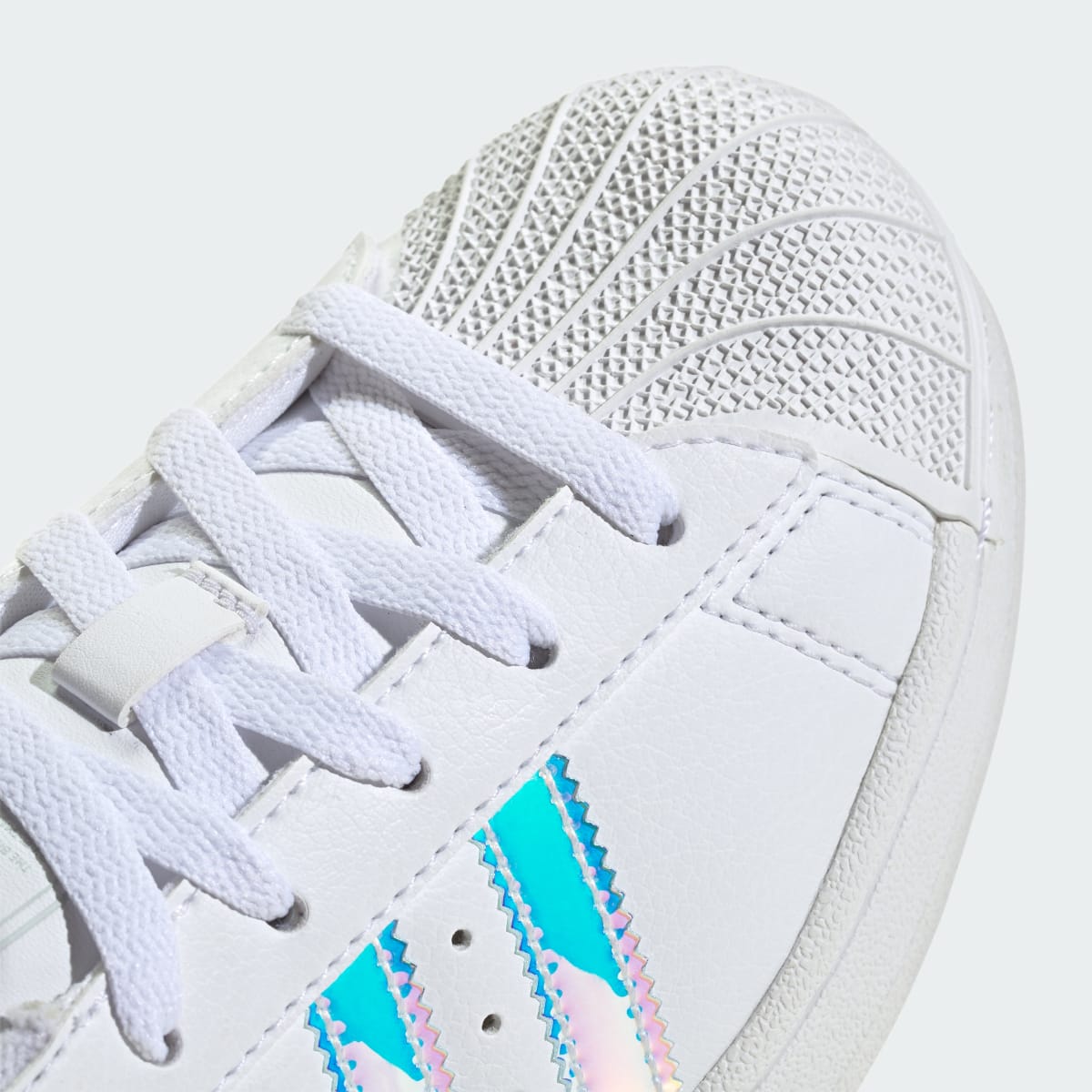 Adidas Kids' SUPERSTAR II SHOES - Cloud White / Supplier Colour / Halo Blue - Image 8