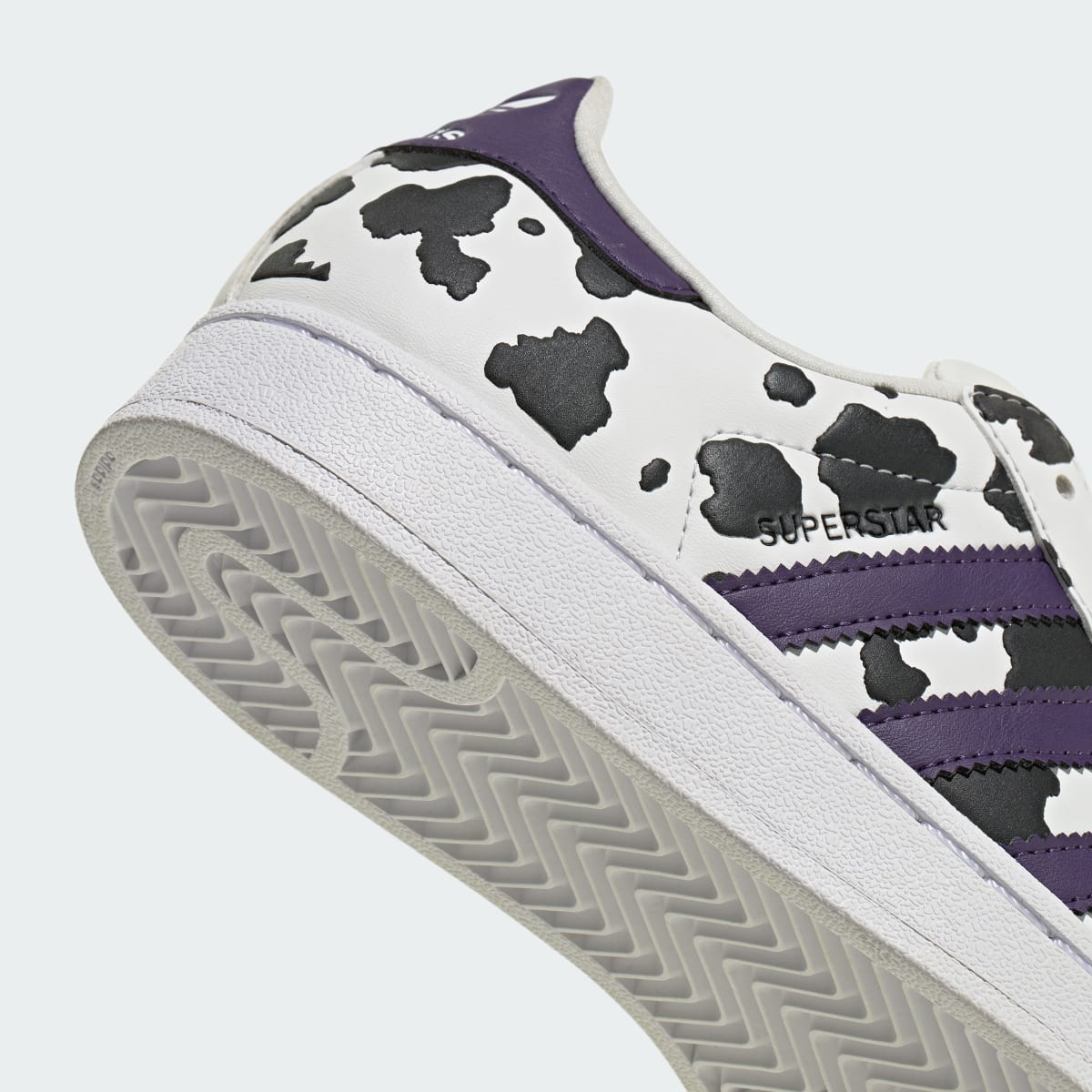 Adidas Kids' SUPERSTAR II SHOES - Crystal White / Violet / Cloud White - Image 7