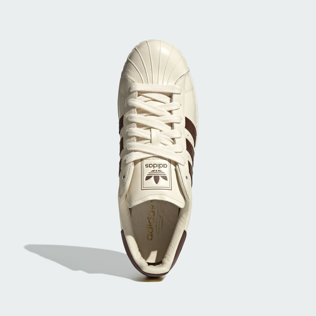 Adidas Men's SUPERSTAR II SHOES - Cream White / Auburn / Cream White - Image 2