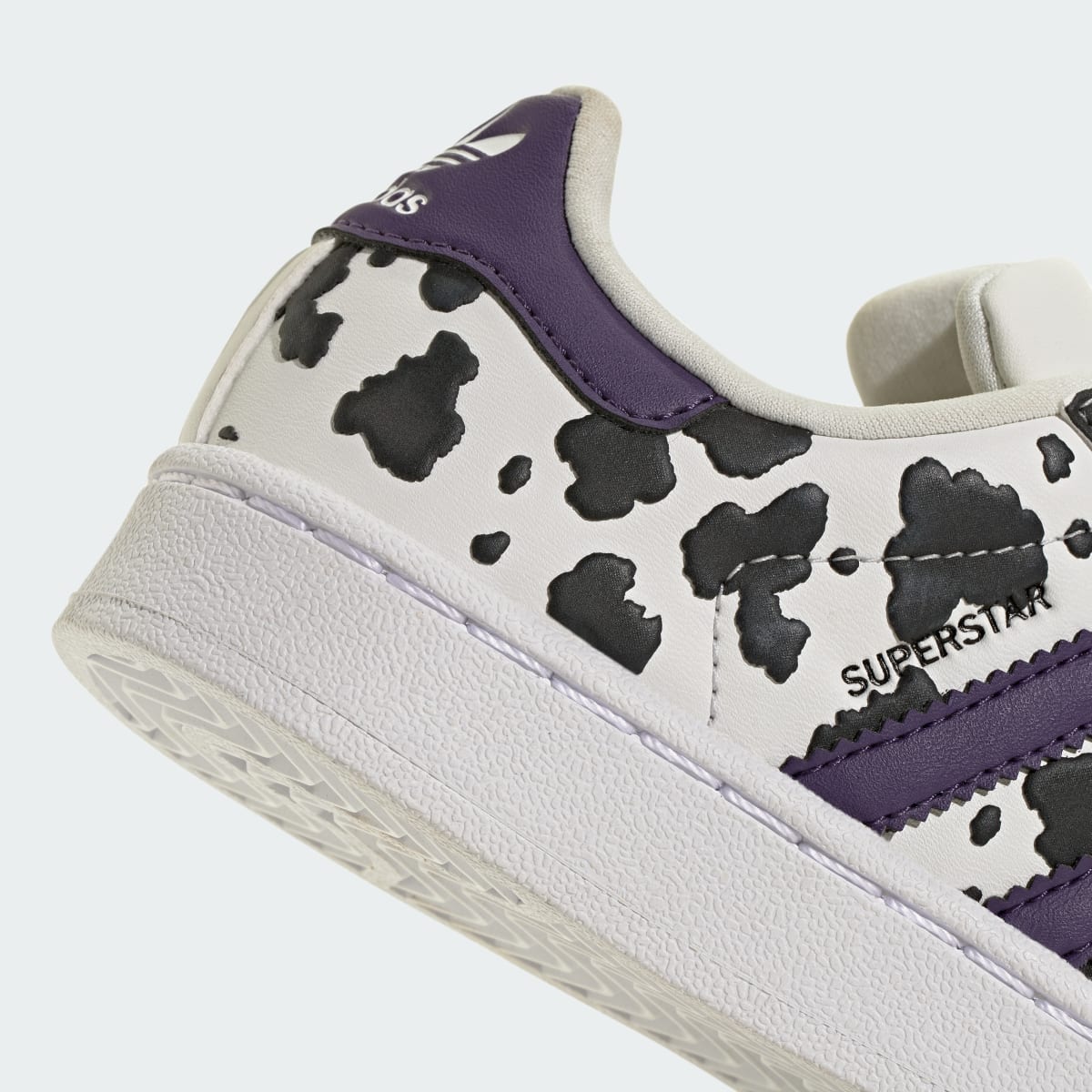 Adidas Kids' SUPERSTAR II SHOES - Crystal White / Violet / Cloud White - Image 8