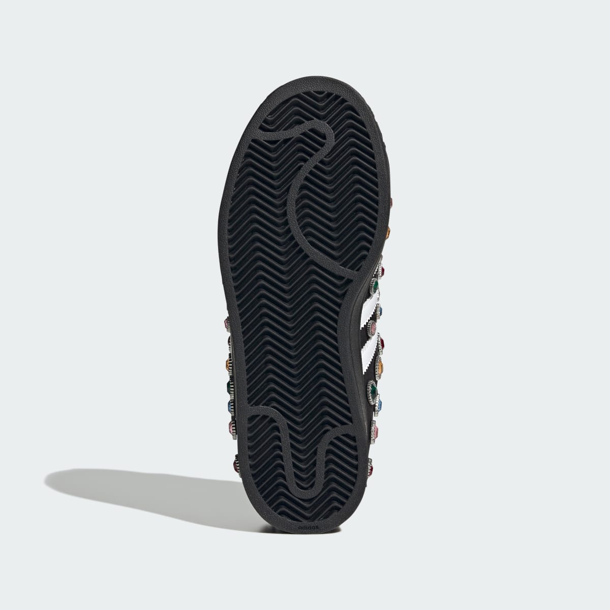 Adidas Women's SUPERSTAR II W - Core Black / Cloud White / Gold Metallic - Image 3