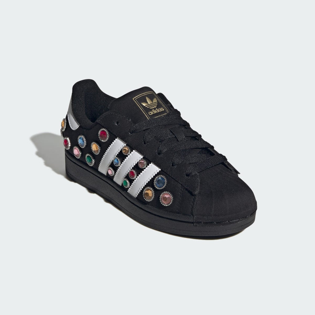 Adidas Women's SUPERSTAR II W - Core Black / Cloud White / Gold Metallic - Image 4
