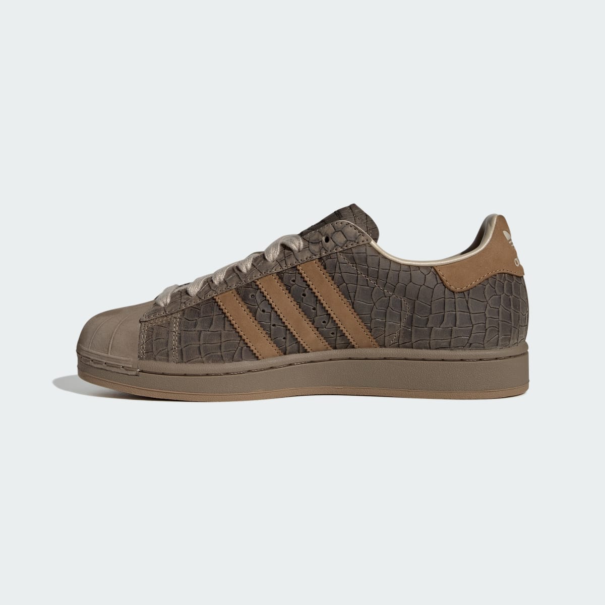 Adidas Men's SUPERSTAR II shoes - Khaki Six / Cardboard / Khaki Three - Image 6