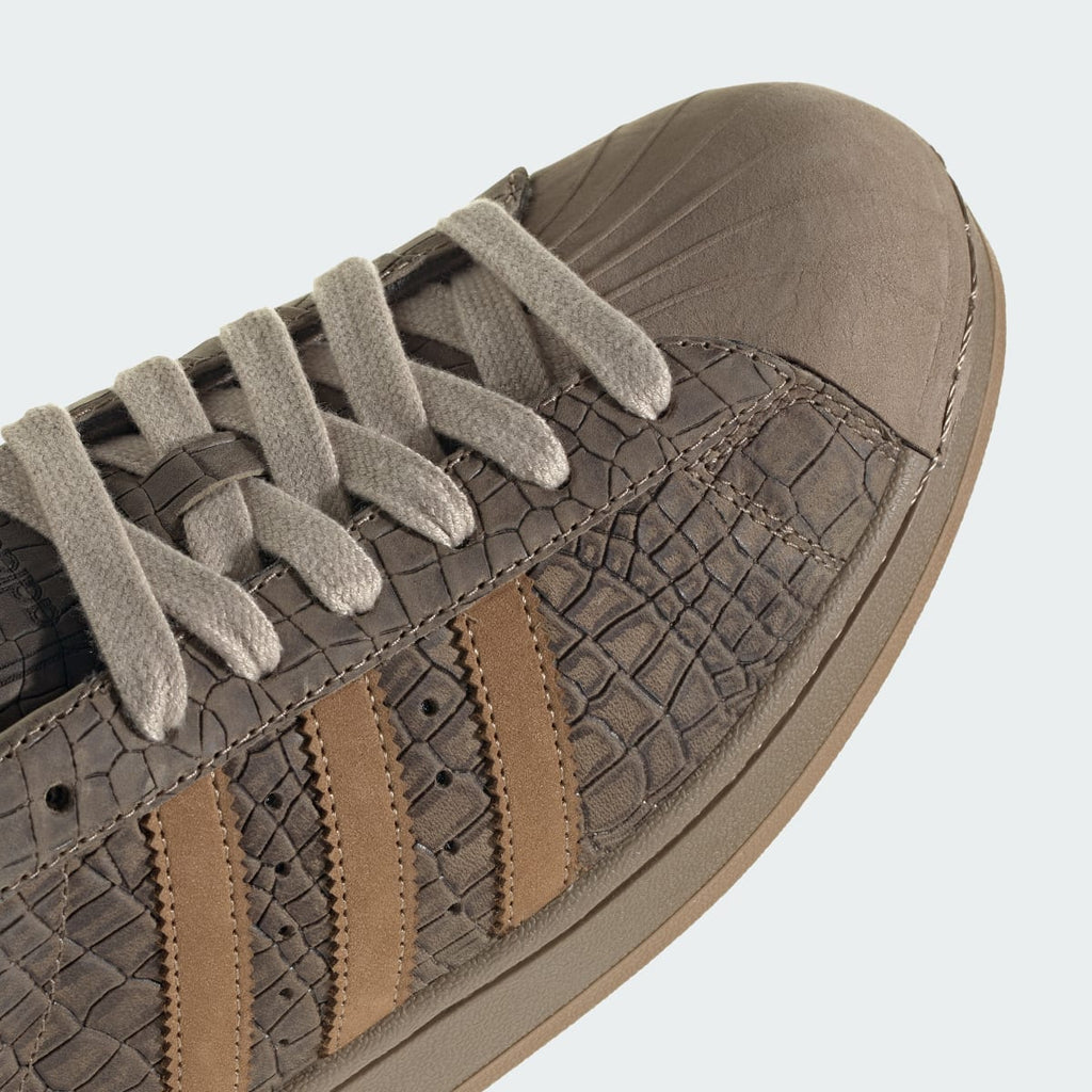 Adidas Men's SUPERSTAR II shoes - Khaki Six / Cardboard / Khaki Three - Image 8