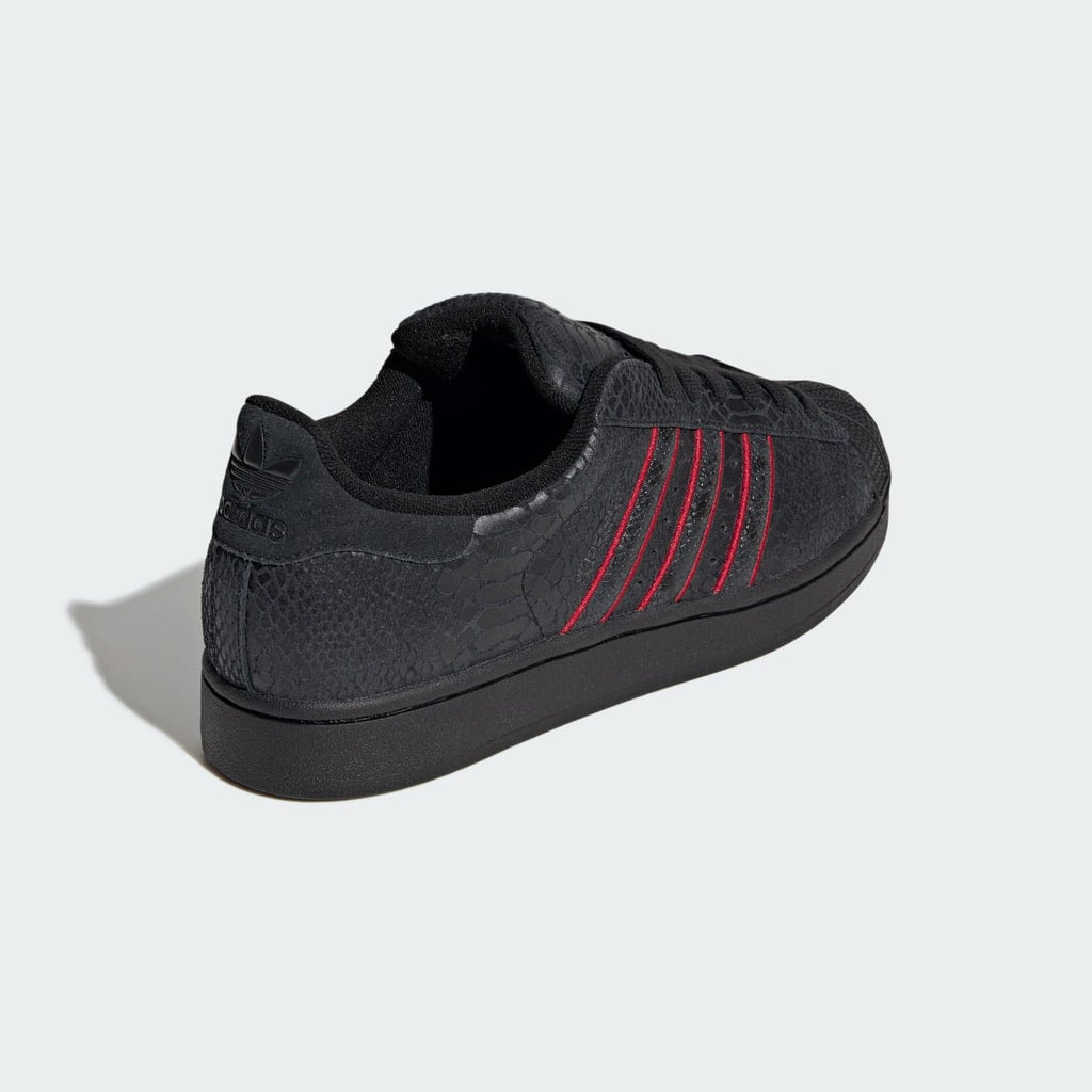 Adidas Men's SUPERSTAR II shoes - Core Black / Team Victory Red / Utility Black - Image 5