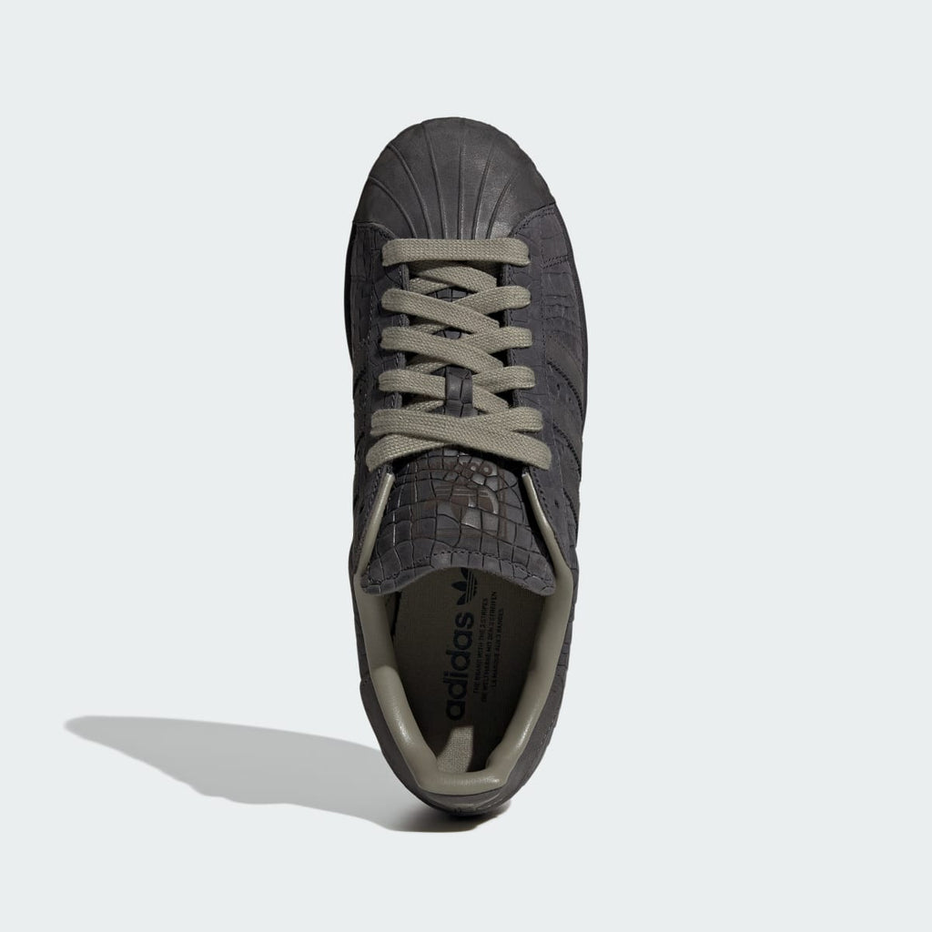 Adidas Women's SUPERSTAR II shoes - Utility Black / Grey Six / Clay - Image 2