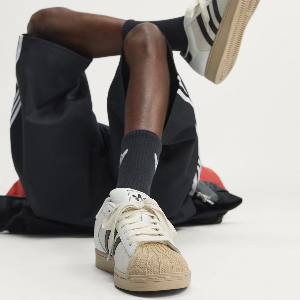 Adidas Men's SUPERSTAR II shoes - Core White / Core Black / Khaki Three - Image 10