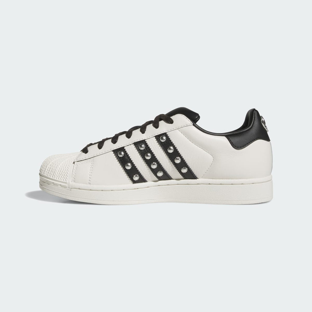 Adidas Men's SUPERSTAR II shoes - Off White / Core Black / Silver Metallic - Image 6