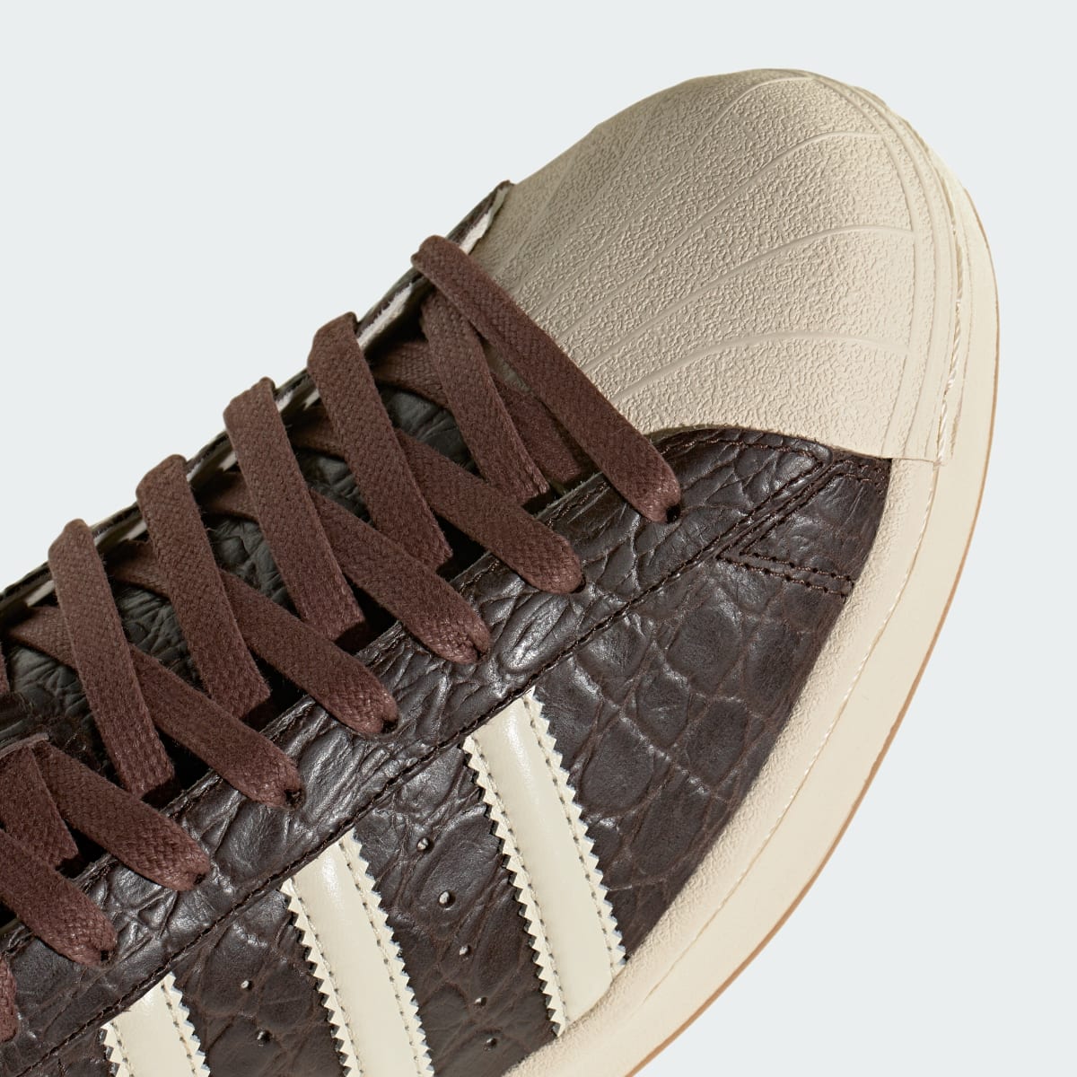 Adidas Men's SUPERSTAR Vintage shoes - Aurora Coffee / Cream White / Wonder White - Image 9