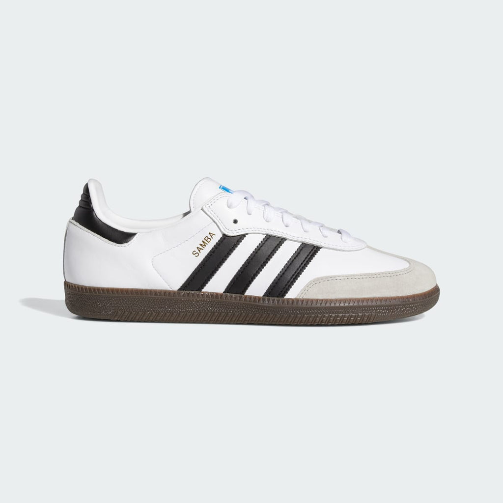 Adidas Men's Samba ADV Shoes - Cloud White / Core Black / Gum - Image 1
