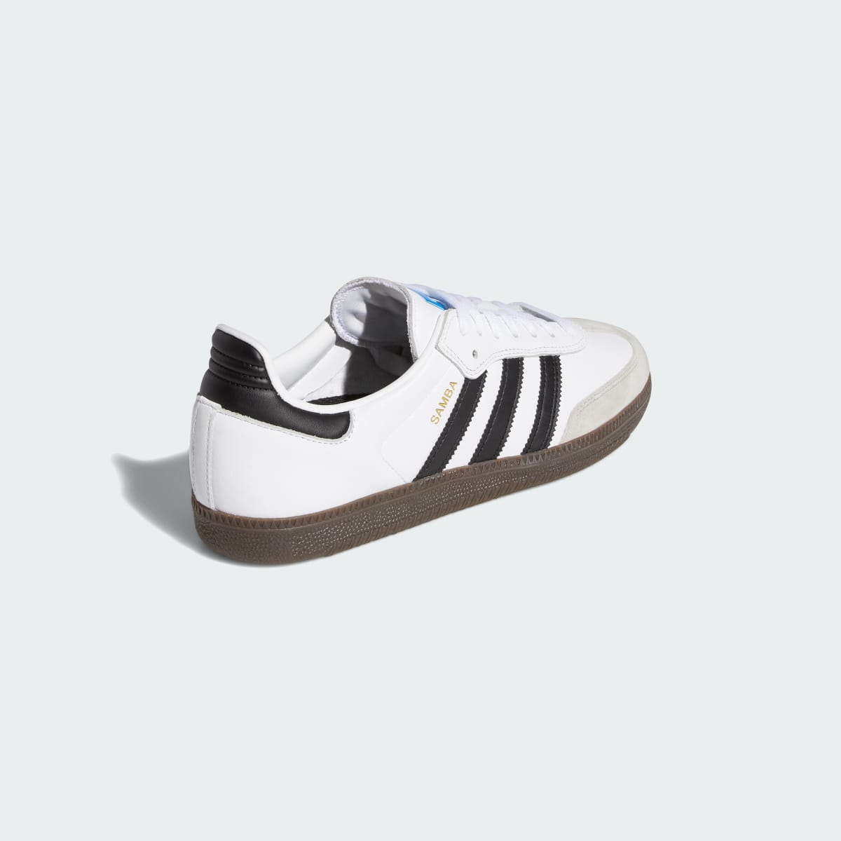 Adidas Men's Samba ADV Shoes - Cloud White / Core Black / Gum - Image 5