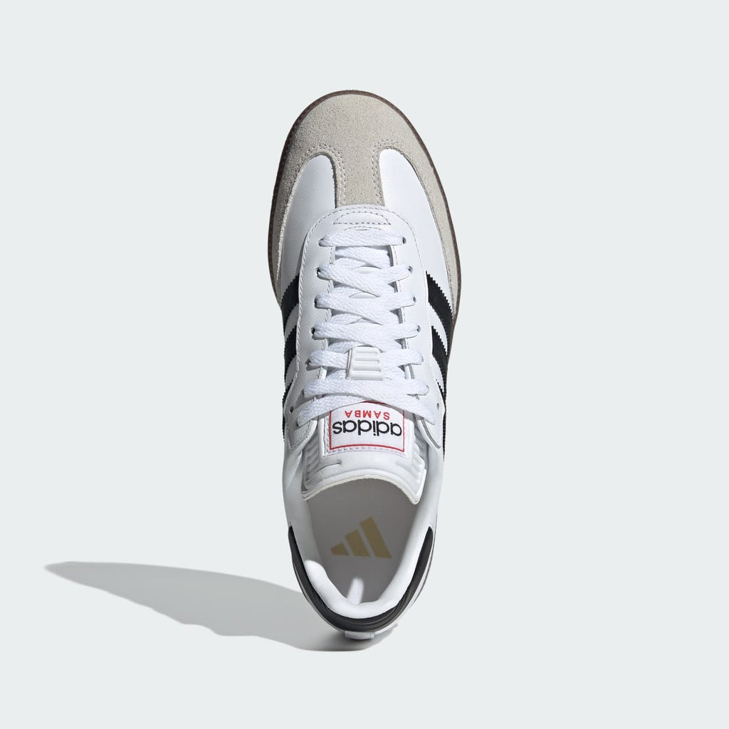 Adidas Women's Samba Indoor Soccer Shoes - Cloud White / Core Black / Vivid Red - Image 3