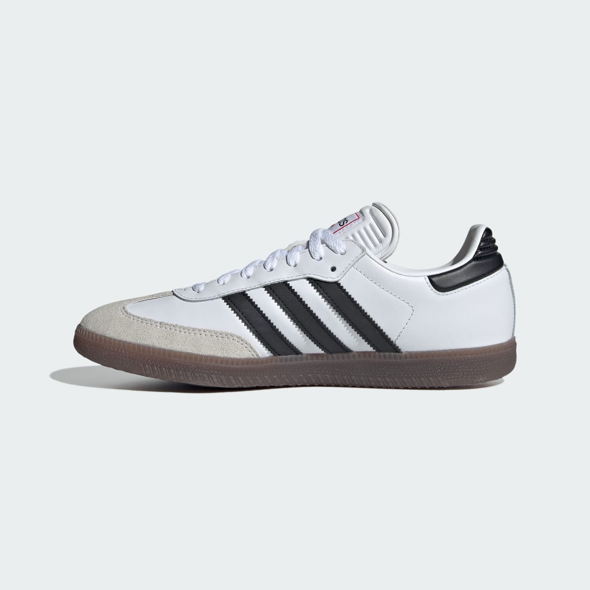 Adidas Men's Samba Indoor Soccer Shoes - Cloud White / Core Black / Vivid Red - Image 7