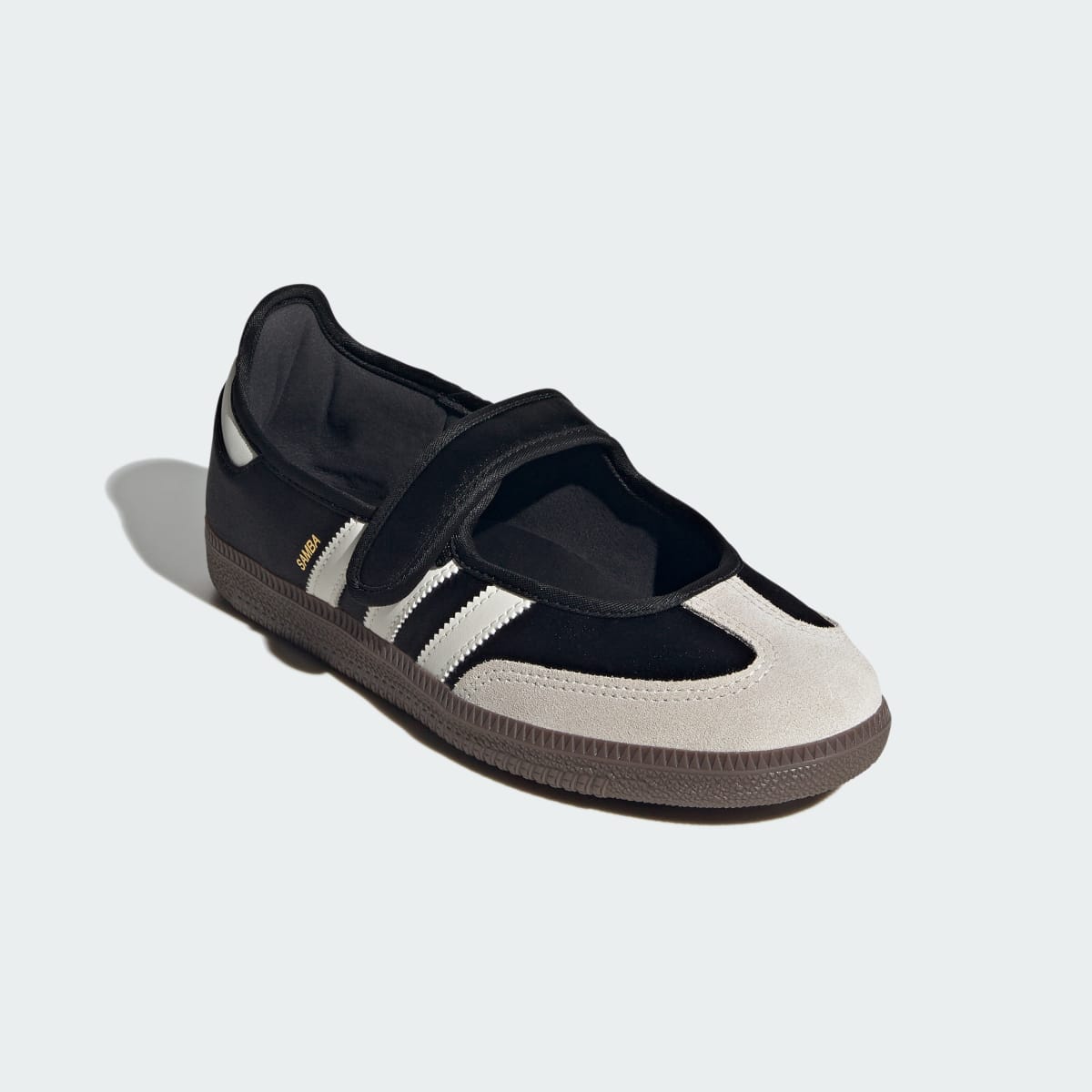 Adidas Women's Samba Jane Shoes - Core Black / Off White / Gold Metallic - Image 4
