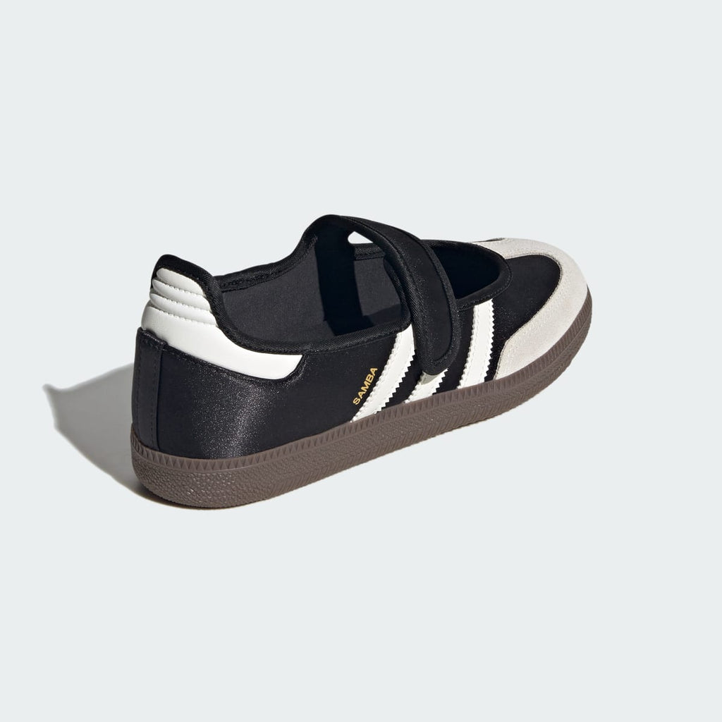 Adidas Women's Samba Jane Shoes - Core Black / Off White / Gold Metallic - Image 5