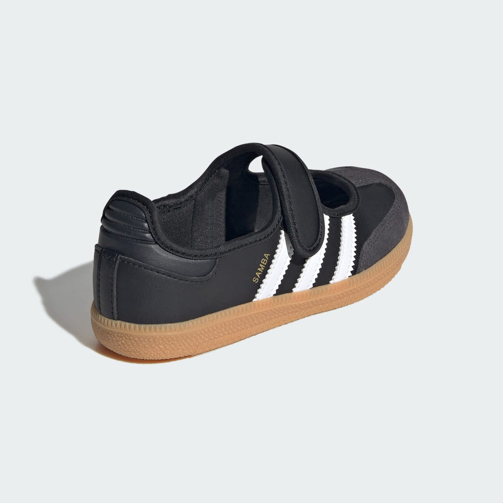 Adidas Kids' Samba Jane Shoes - Core Black / Cloud White / Gum - Image 5