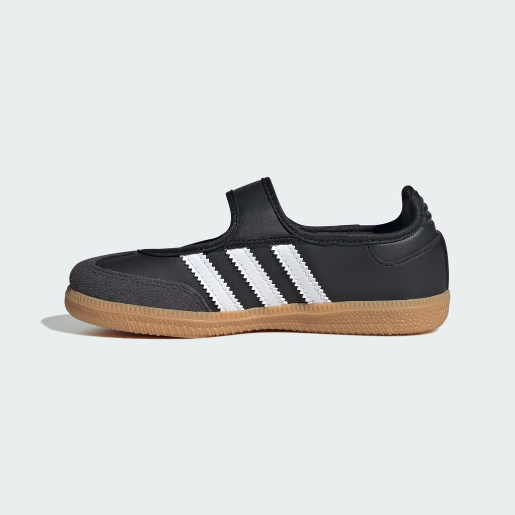 Adidas Kids' Samba Jane Shoes - Core Black / Cloud White / Gum - Image 6