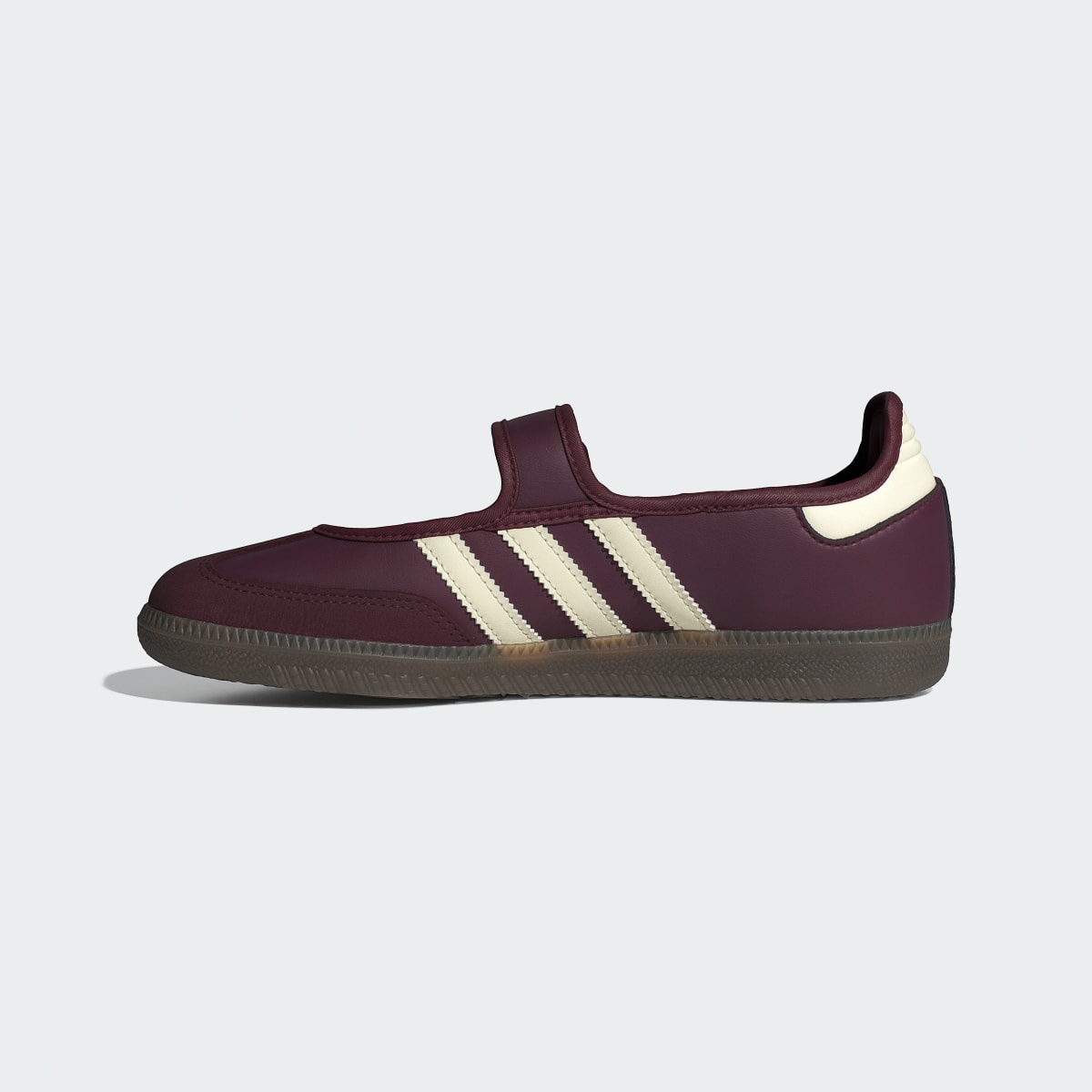 Adidas Women's Samba Jane Shoes - Maroon / Cream White / Gold Metallic - Image 7