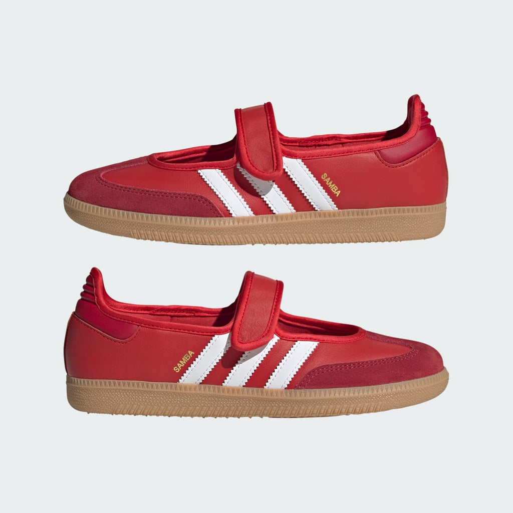 Adidas Women's Samba Jane Shoes - Better Scarlet / Team Victory Red / Gum - Image 8