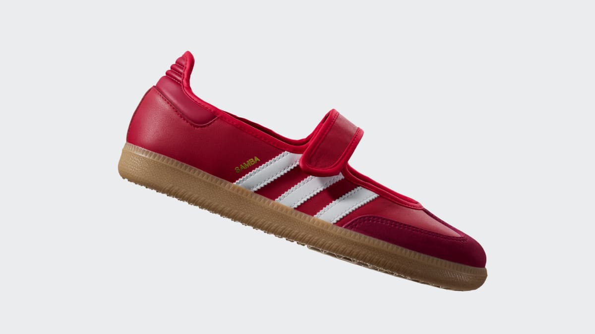 Adidas Women's Samba Jane Shoes - Better Scarlet / Team Victory Red / Gum - Image 2
