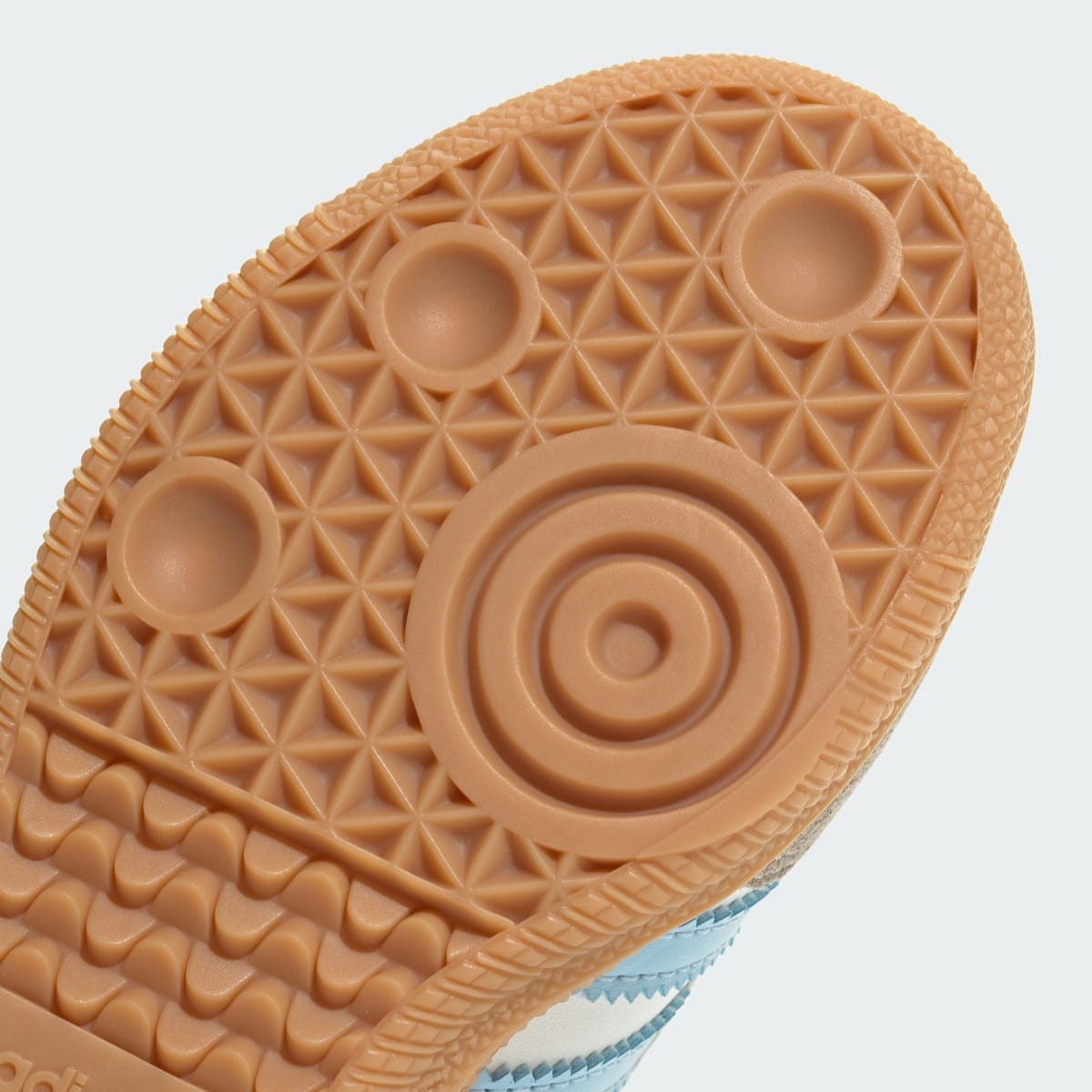 Adidas Kids' Samba Jane Shoes - Cloud White / Clear Sky / Gum - Image 9