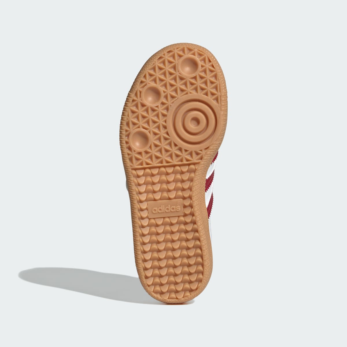 Adidas Kids' Samba Jane Shoes - Cloud White / Team Victory Red / Gum - Image 3