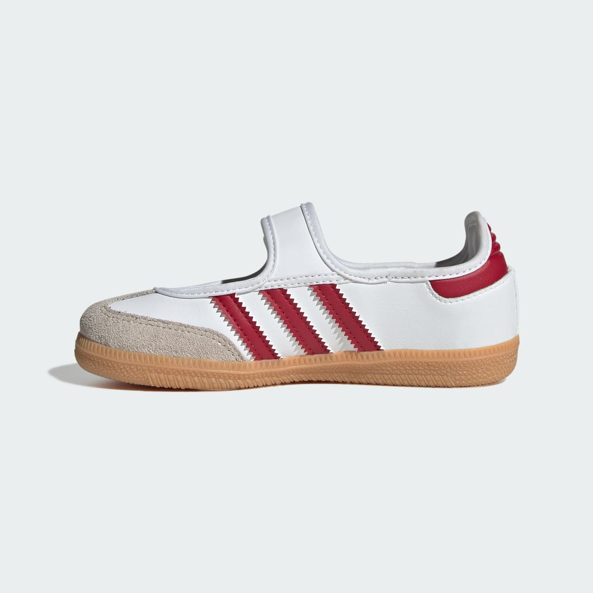 Adidas Kids' Samba Jane Shoes - Cloud White / Team Victory Red / Gum - Image 6