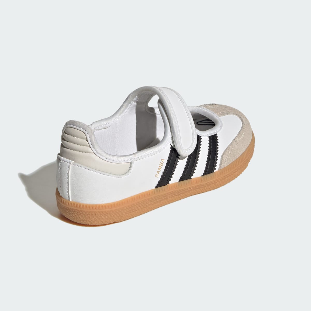 Adidas Kids' Samba Jane Shoes - Cloud White / Core Black / Gum - Image 6