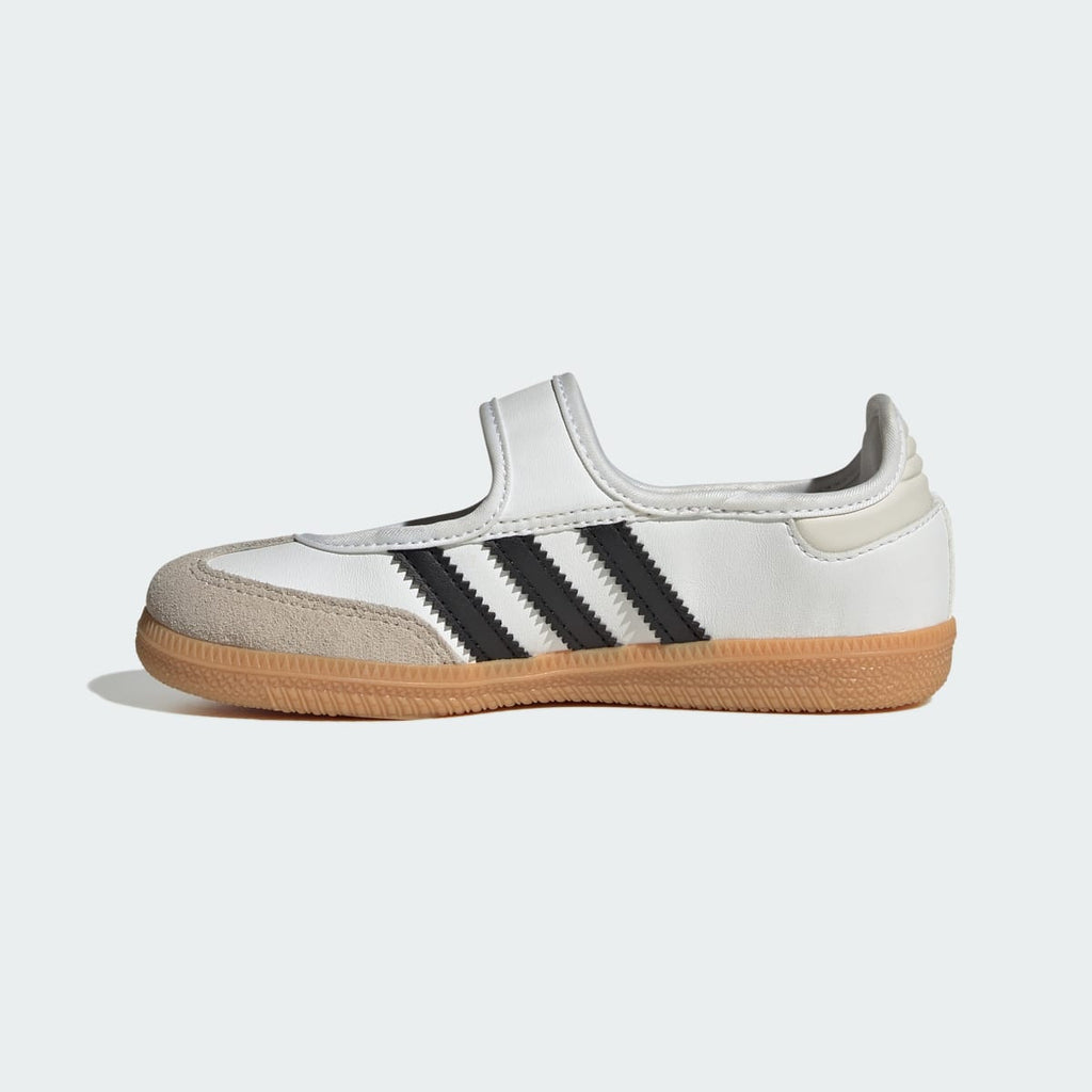 Adidas Kids' Samba Jane Shoes - Cloud White / Core Black / Gum - Image 7