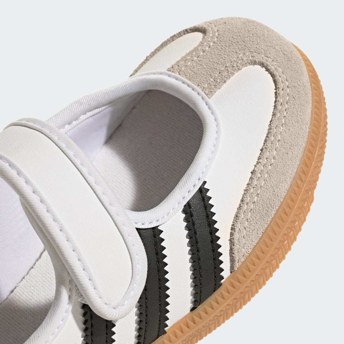 Adidas Kids' Samba Jane Shoes - Cloud White / Core Black / Gum - Image 9