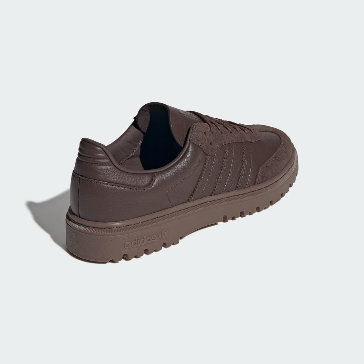 Adidas Men's Samba LX Freizeit Shoes - Brown / Brown / Gum - Image 5