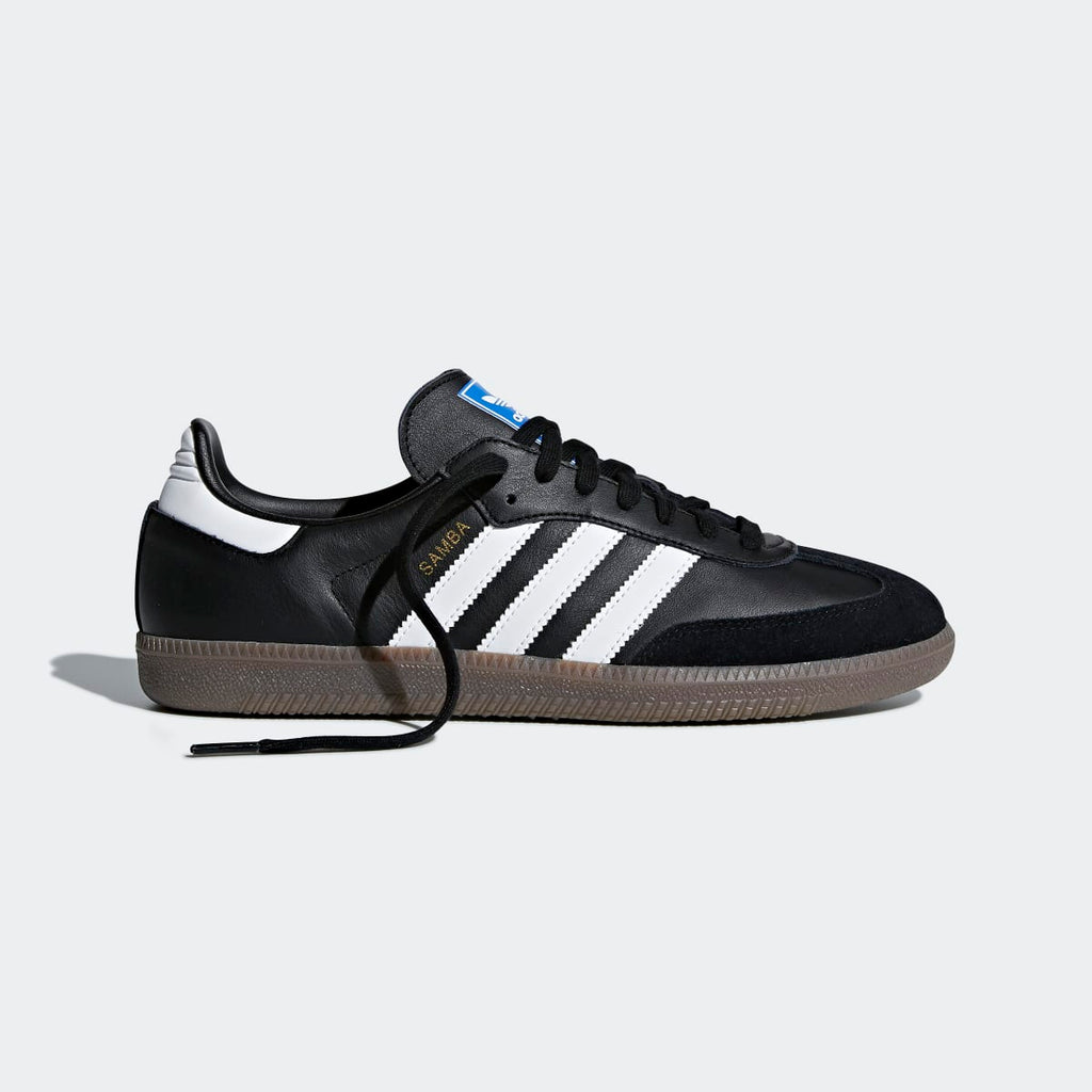 Adidas Men's Samba OG Shoes - Core Black / Cloud White / Gum - Image 7