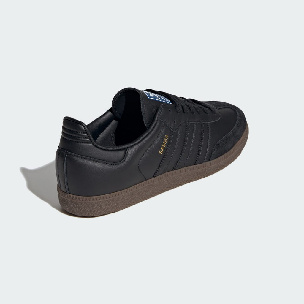 Adidas Men's Samba OG Shoes - Core Black / Core Black / Gum - Image 5