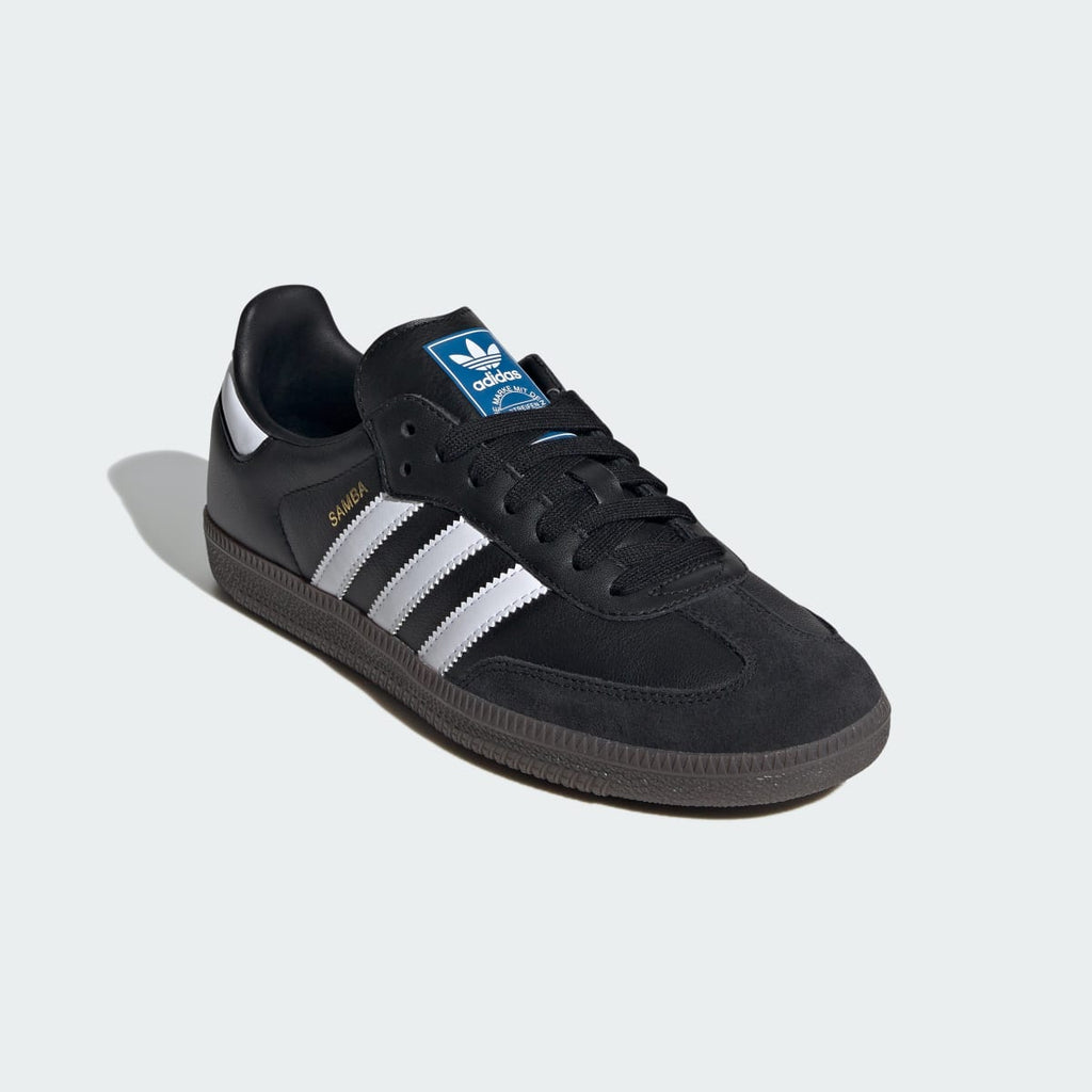 Adidas Women's Samba OG Shoes - Core Black / Cloud White / Gum - Image 5