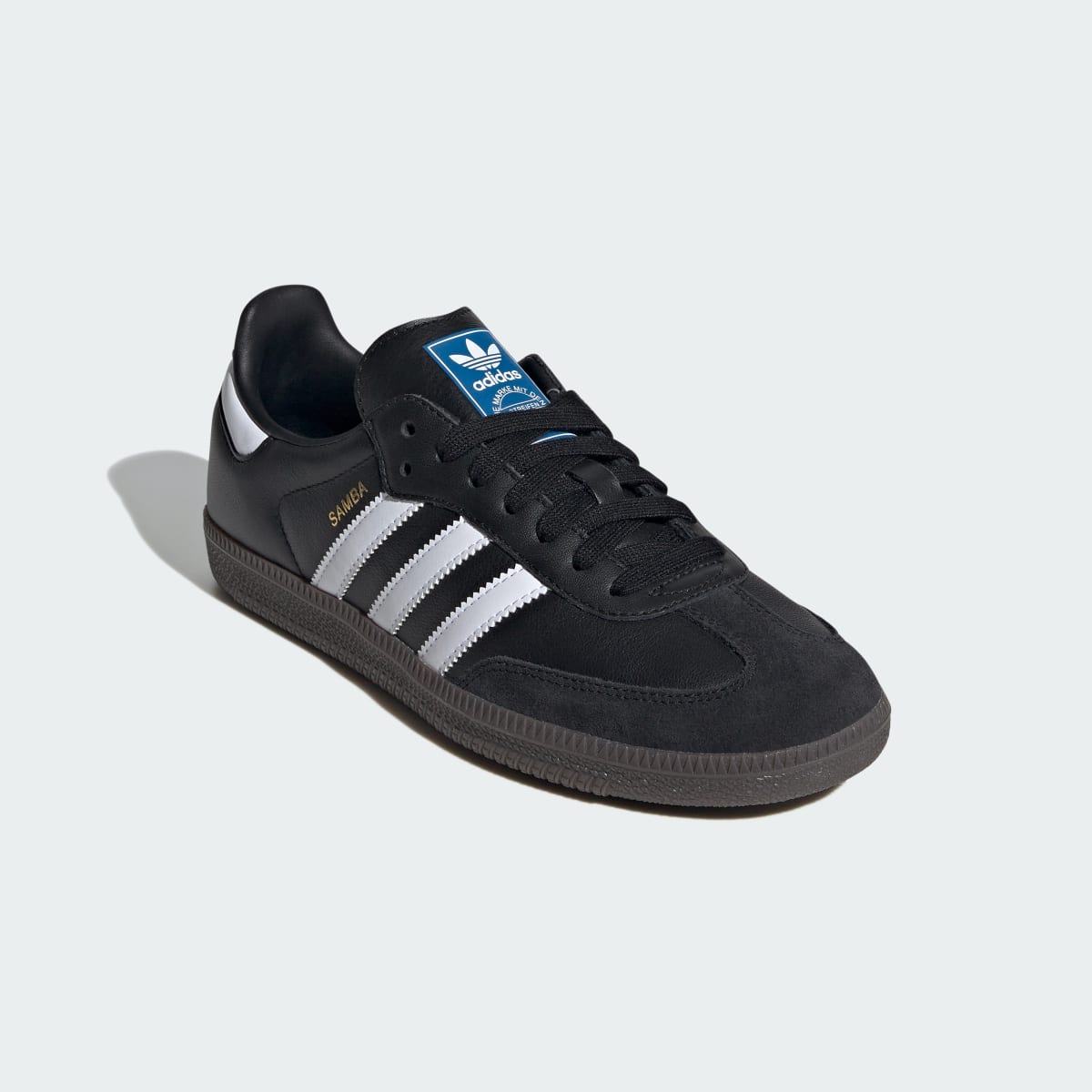 Adidas Women's Samba OG Shoes - Core Black / Cloud White / Gum - Image 5