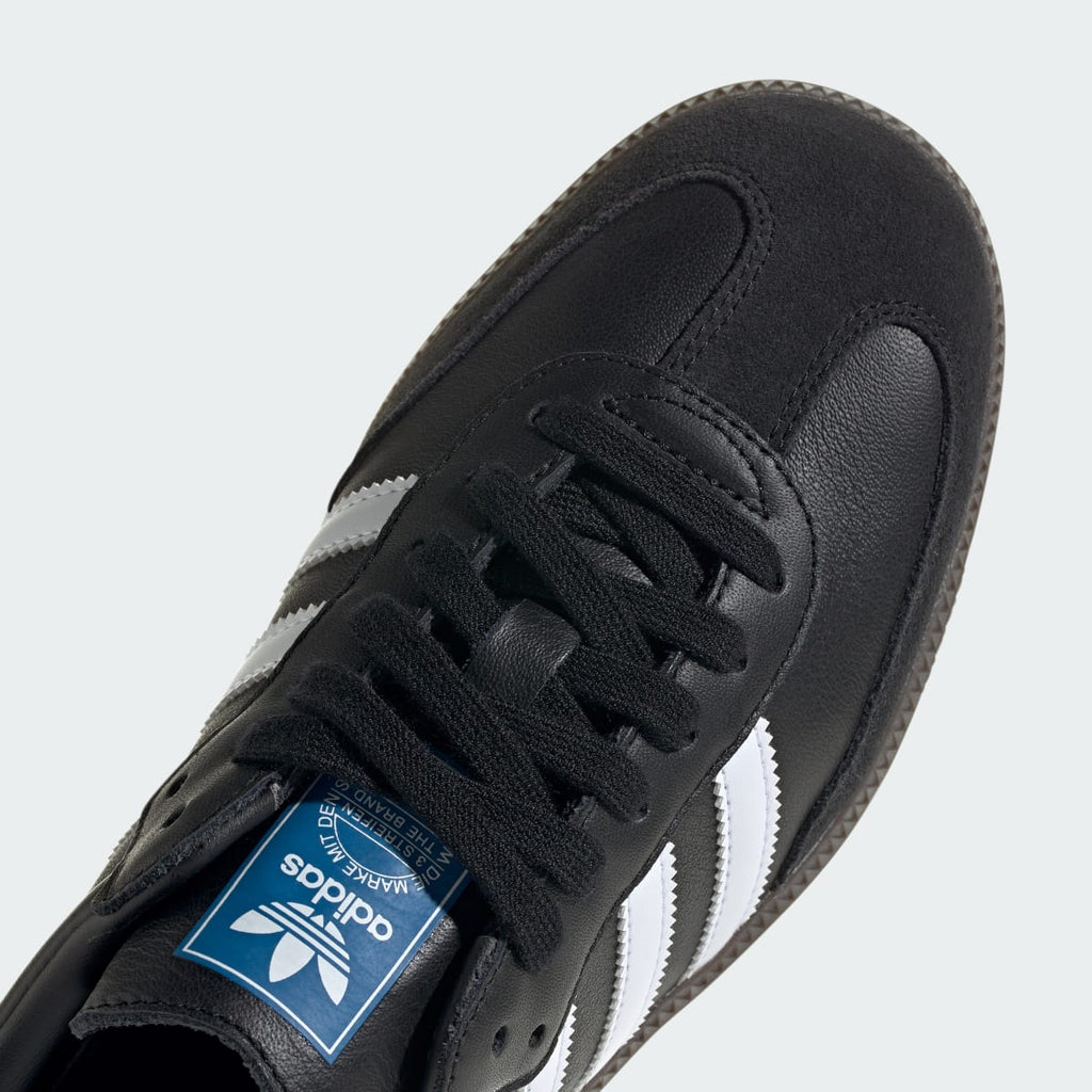 Adidas Women's Samba OG Shoes - Core Black / Cloud White / Gum - Image 9