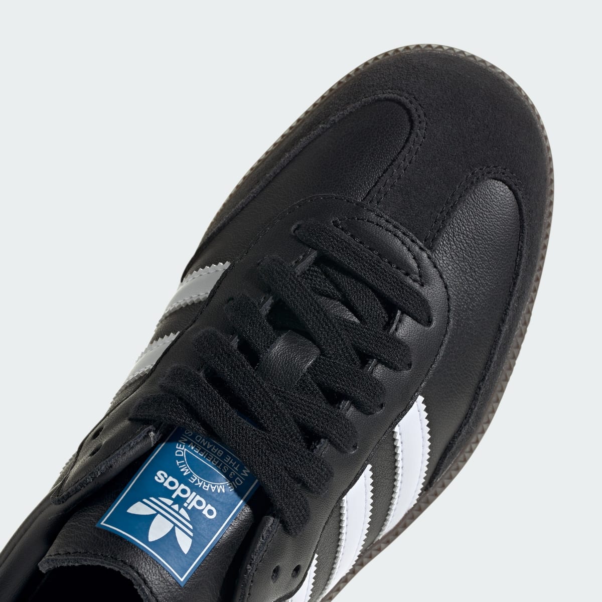 Adidas Women's Samba OG Shoes - Core Black / Cloud White / Gum - Image 9