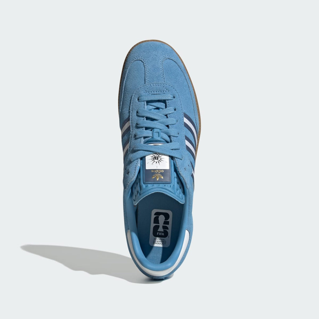 Adidas Men's Samba OG Shoes - Light Blue / Crew Blue / Cloud White - Image 3