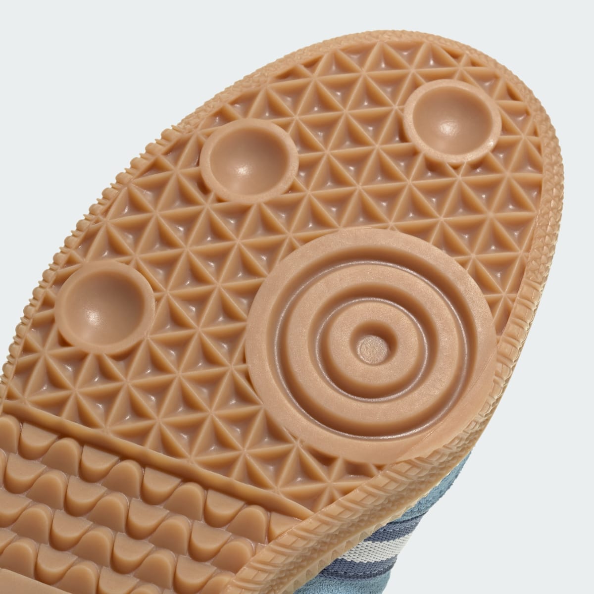 Adidas Kids' Samba OG Shoes - Light Blue / Cloud White / Gum - Image 7