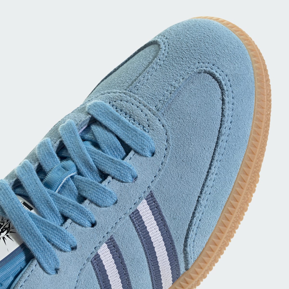 Adidas Kids' Samba OG Shoes - Light Blue / Cloud White / Gum - Image 8