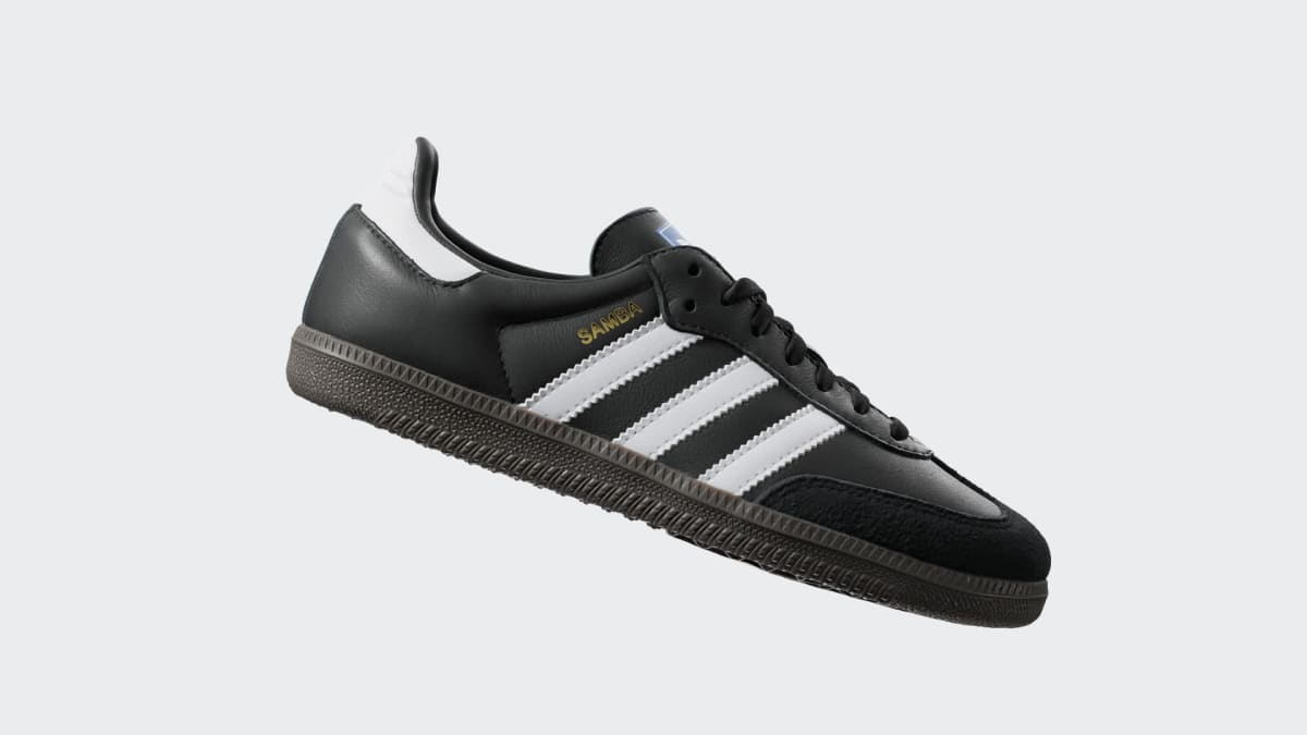 Adidas Kids' Samba OG Shoes Kids - Core Black / Cloud White / Gum - Image 2
