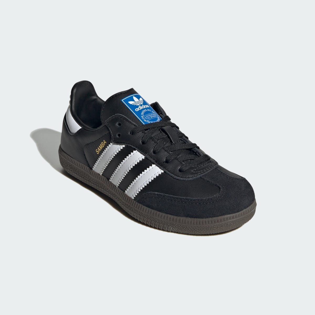 Adidas Kids' Samba OG Shoes Kids - Core Black / Cloud White / Gum - Image 5