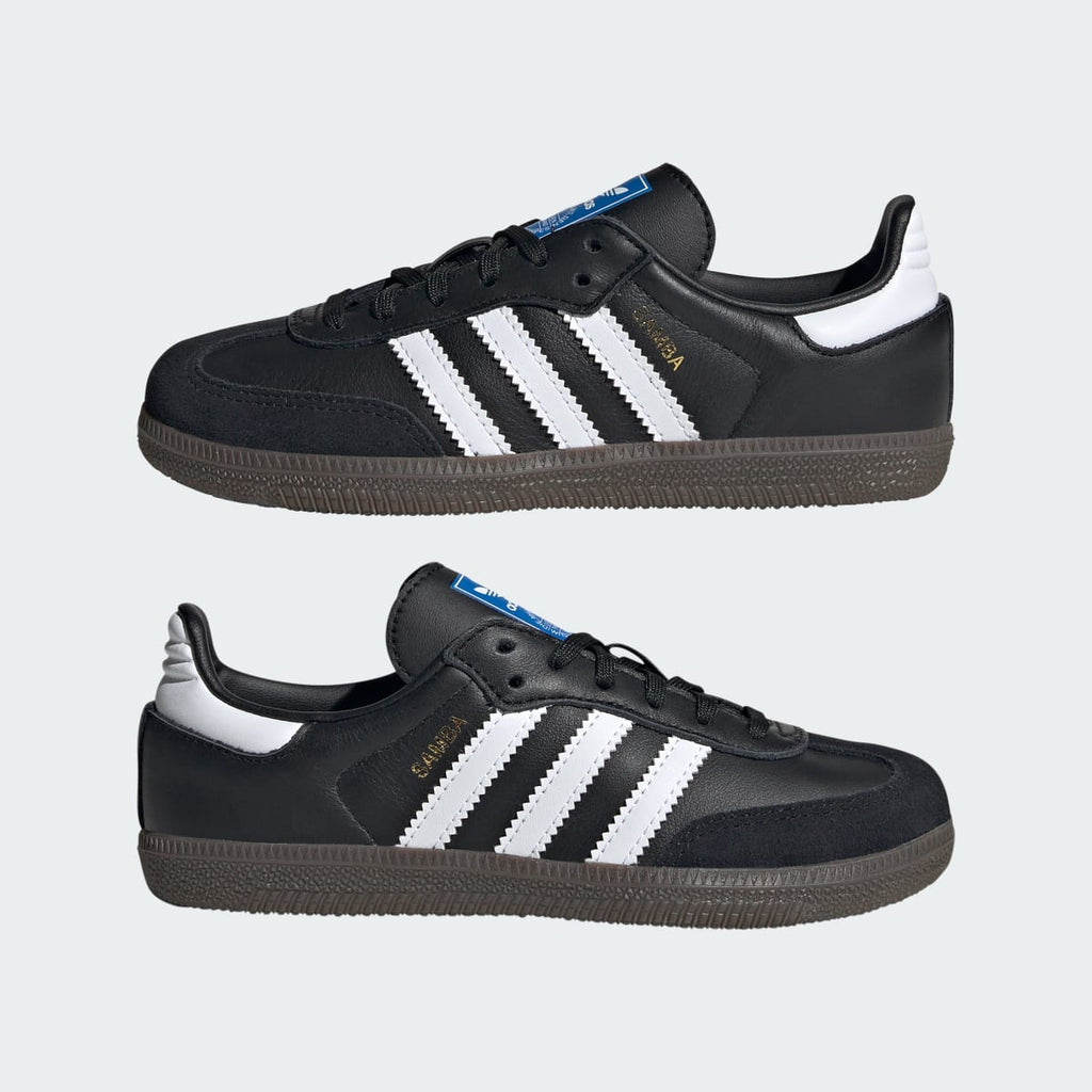 Adidas Kids' Samba OG Shoes Kids - Core Black / Cloud White / Gum - Image 8