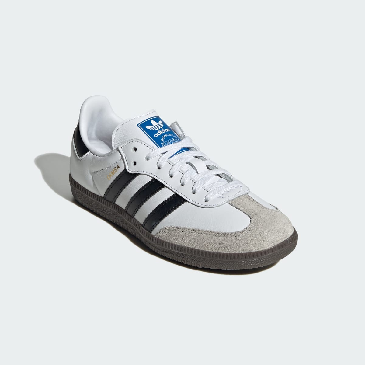 Adidas Kids' Samba OG Shoes Kids - Cloud White / Core Black / Gum - Image 5
