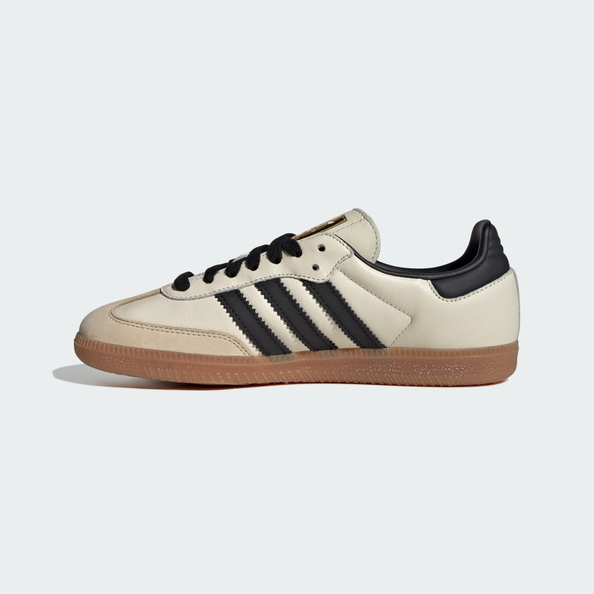 Adidas Women's Samba OG Shoes - Cream White / Core Black / Sand Strata - Image 7