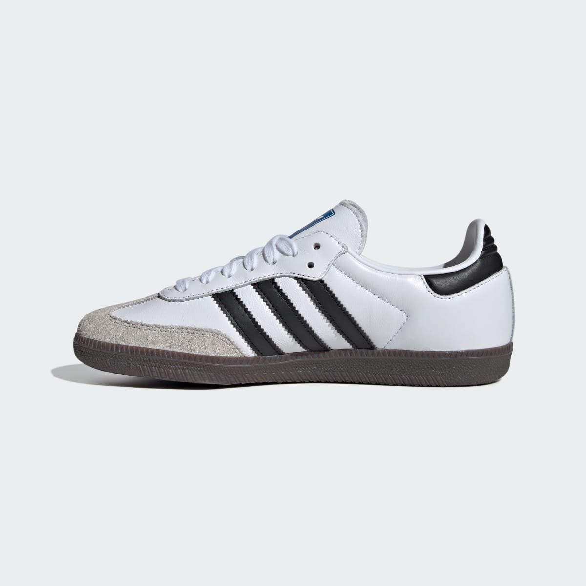 Adidas Women's Samba OG Shoes - Cloud White / Core Black / Gum - Image 7