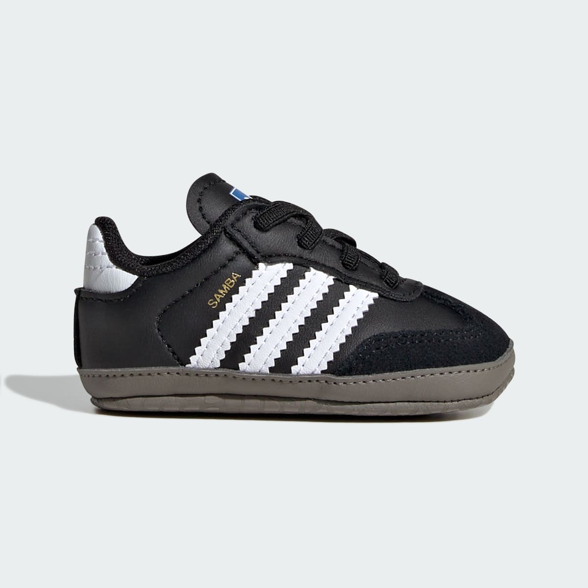 Adidas Kids' Samba Shoes Kids - Core Black / Cloud White / Blue Bird - Image 1