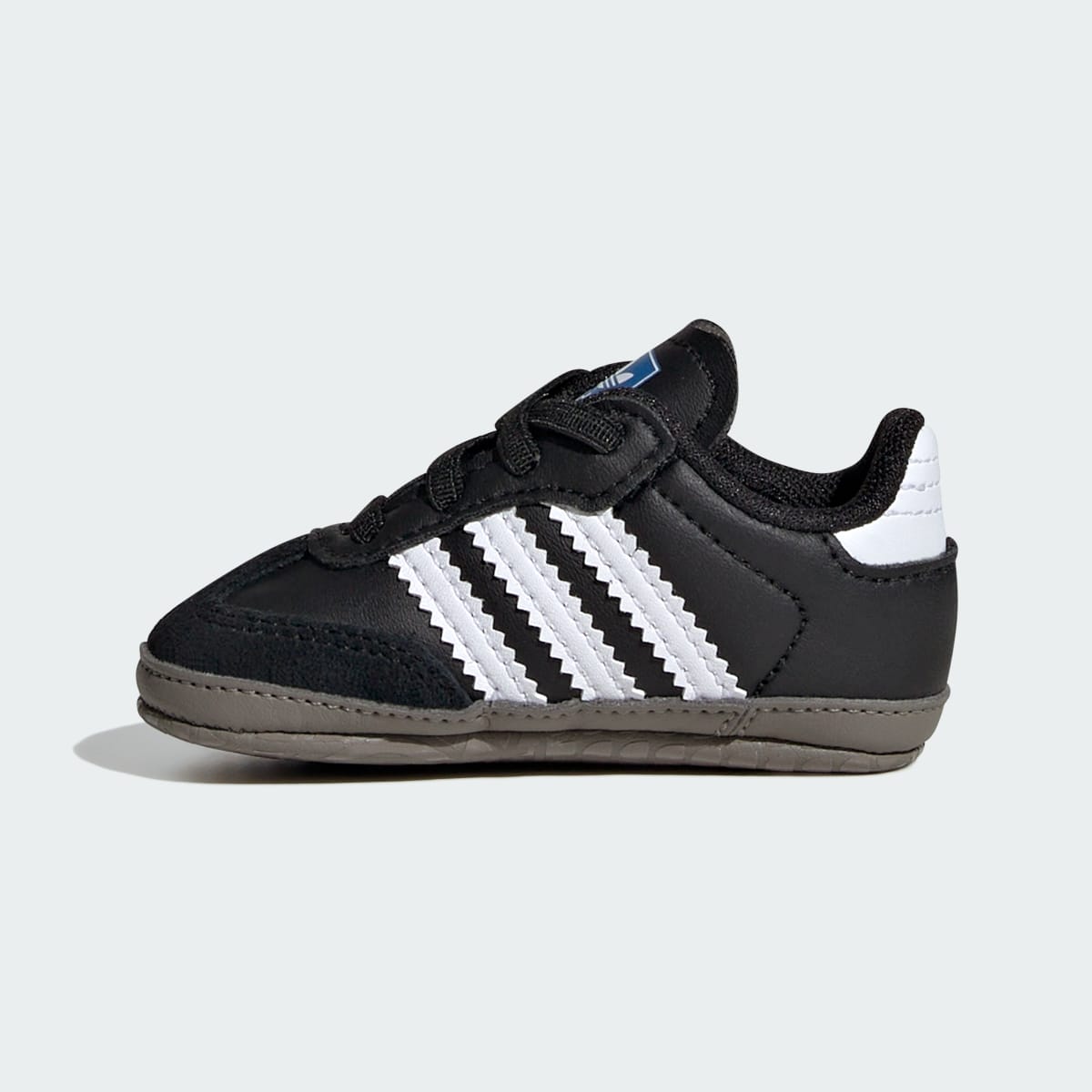 Adidas Kids' Samba Shoes Kids - Core Black / Cloud White / Blue Bird - Image 7