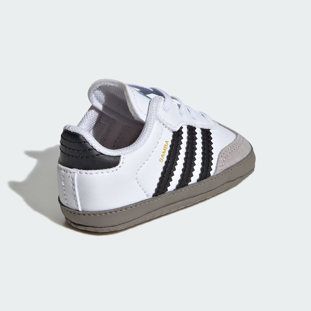 Adidas Kids' Samba Shoes Kids - Cloud White / Core Black / Clear Granite - Image 6