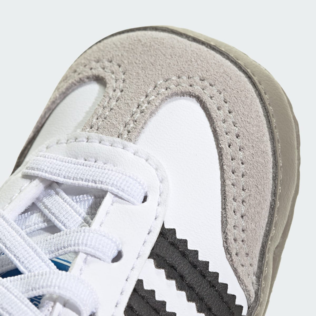 Adidas Kids' Samba Shoes Kids - Cloud White / Core Black / Clear Granite - Image 10